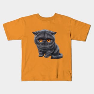 Cat-a-clysm exotic shorthair kitten Kids T-Shirt